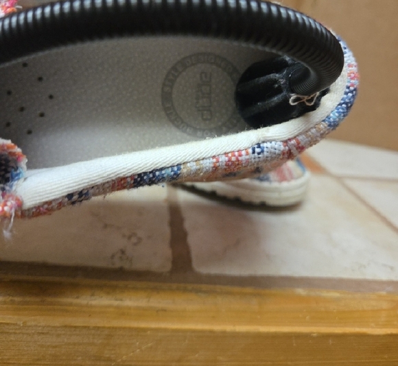 Hey Dude Multicolor Striped Sneakers - Picture 7 of 8